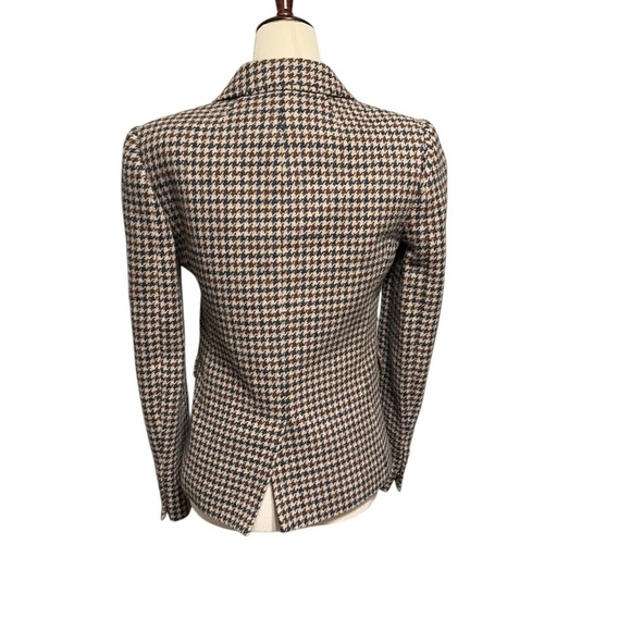 J. Crew Houndstooth Schoolboy Wool Blazer - Picture 2 of 6